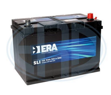Акумулятор ERA 91Ah 740A R+/L+ S59111 (L5) 917403 фото
