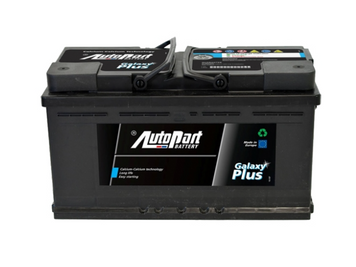 Акумулятор AutoParts Galaxy Plus 6CT-92-R 92Ah 850A R+/L+ 92850 фото