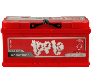 Акумулятор Topla Energy 92Ah 850A R+/L+ (низький, L5) 928501 фото