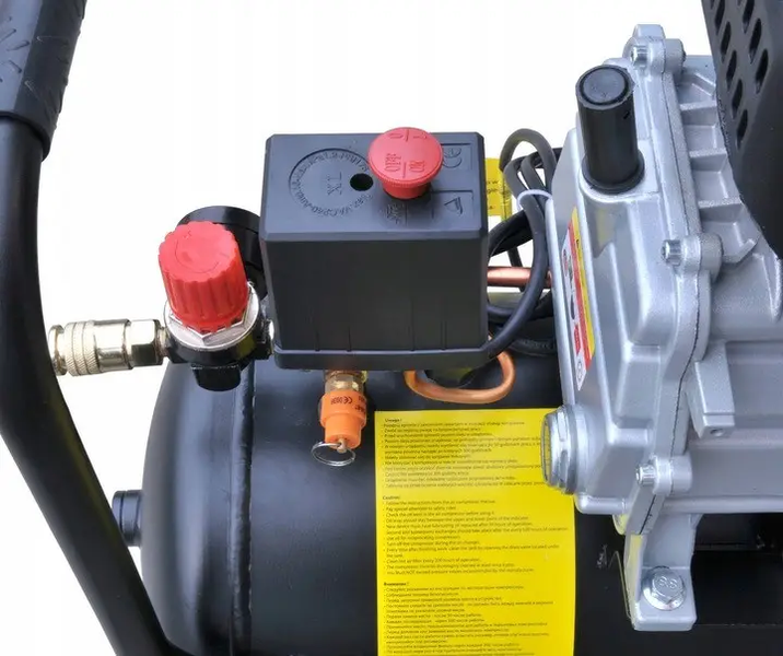 Масляний компресор Rexxer RH-13-503 24 л 8 бар повітряний компресор 156/хв, 2800 об/хв SHM-RH-13-503 фото