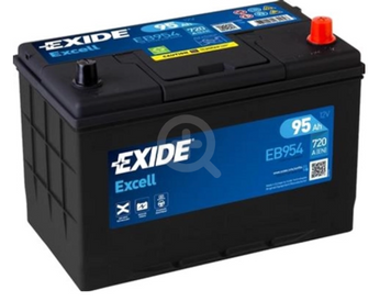 Акумулятор Exide Excell 95Ah 720A ASIA R+/L+ EA955 95720 фото