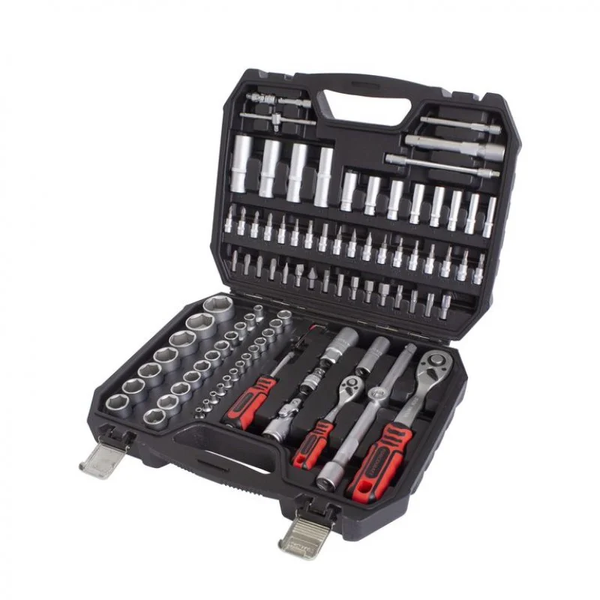Набір інструментів 94ін. 1/2'',1/4''(6гр.)(4-32мм) Profi FK-4941-5 фото