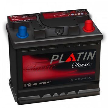 Акумулятор Platin Classic MF 6CT-55Ah 520A R+/L+ (12V) 555205 фото
