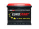 Автомобільний акумулятор EUROSTART 60Ah 420A 12V L+/R+ компактний (210&times;170&times;190 мм) 60420 фото 1