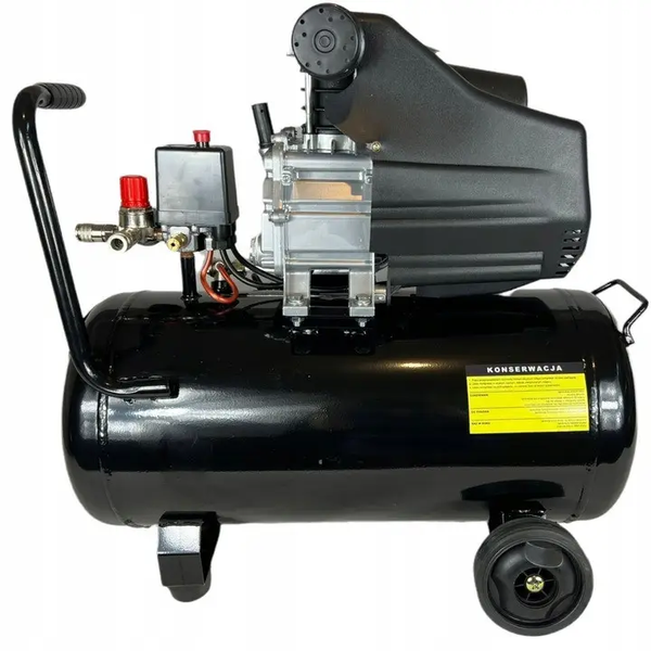Масляний компресор Eurotec EUAC-50 50л, 8 бар, 200л/хв, 1,3 кВт SHM-EUAC-50 фото