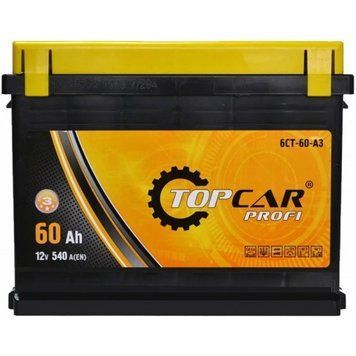 Автомобільний акумулятор Top Car Profi 60Ah 540A 12V 6СТ-60 (L+/R+) 605401 фото