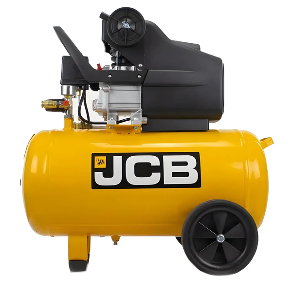 Компрессор поршневой воздушный масляный JCB 21-AC50 (50 л/8 атм/257 л/мин/1.8 кВт) для мастерской 1-AC50 фото