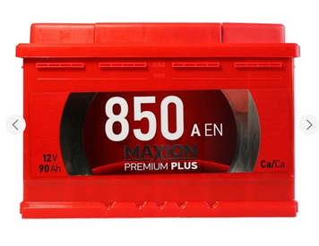 Акумулятор MAXION Premium Plus 90Ah 850A R+/L+ (L3) 908501 фото