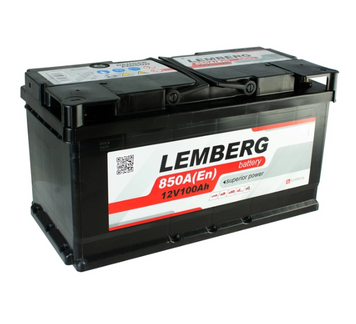 Акумулятор Lemberg Battery 100Ah 850A R+/L+ (L5) 1008504 фото