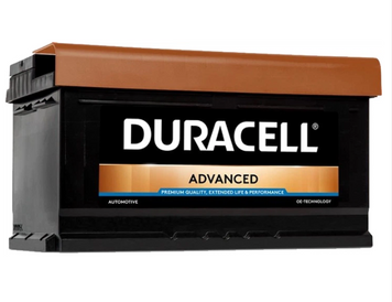 Автомобільний акумулятор DURACELL Advanced DA80 80Ah 700A (-/+) Euro 80700 фото